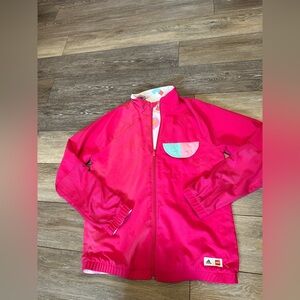 Adidas x LEGO DOTS Reversible Windbreaker Pink Jacket